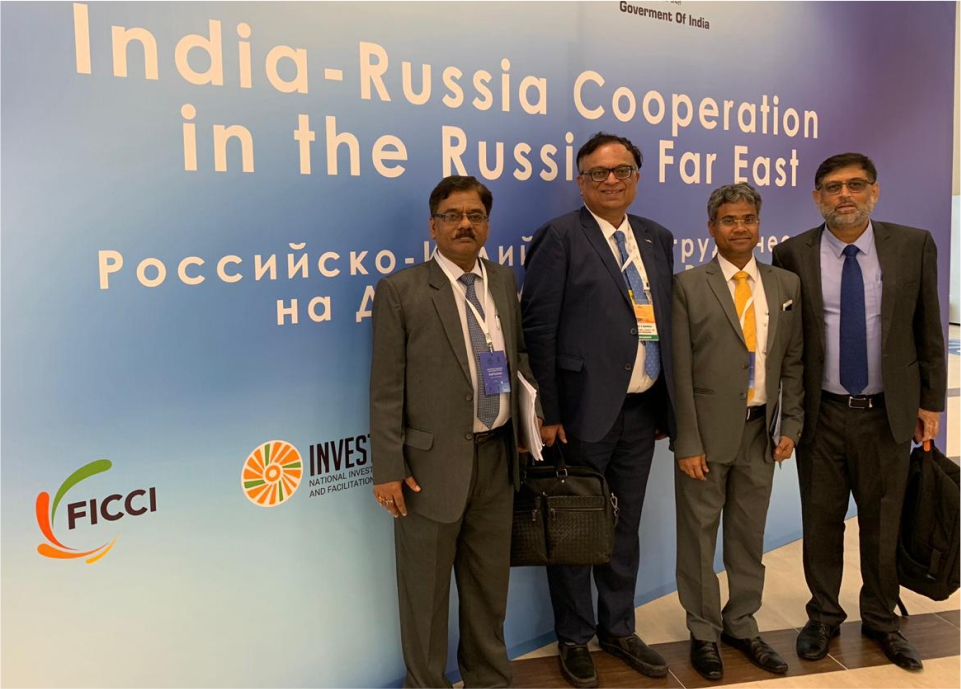 Inter-Ministerial Indian delegation visit to Vladivostok...